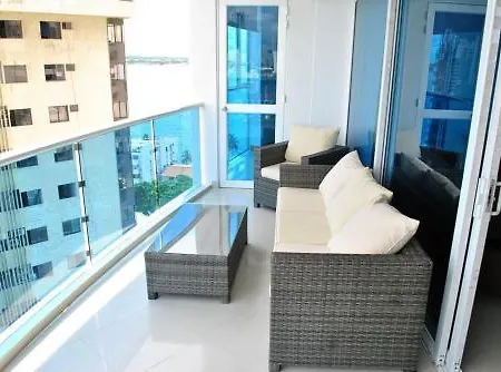 Luxury Frente Al Mar Edificio Poseidon Laguito * Cartagena